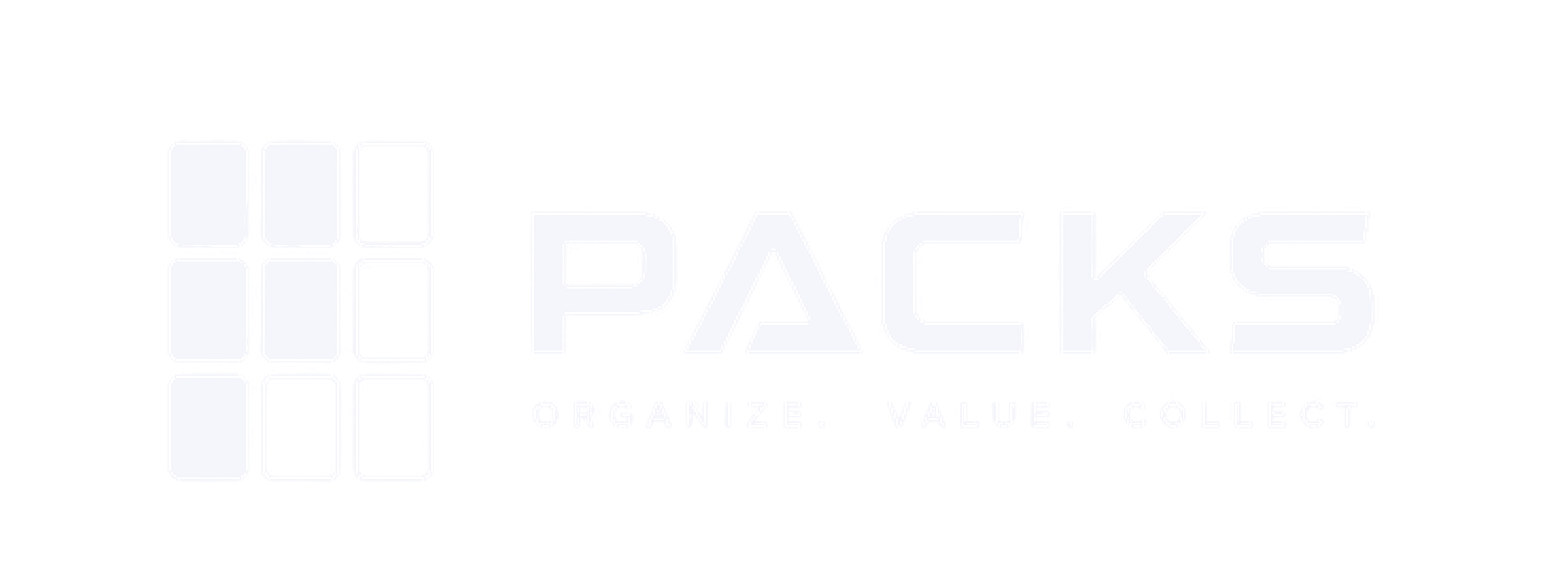 PACKS. Organize. Value. Collect.